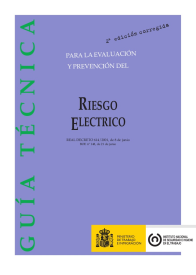 Curso Real Decreto 614-2001 Riesgo Eléctrico