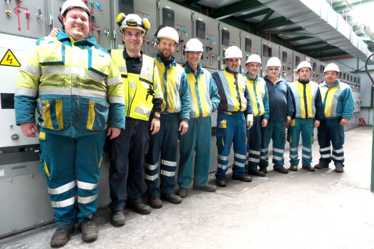 ASC formación en la CT Narcea (2017)